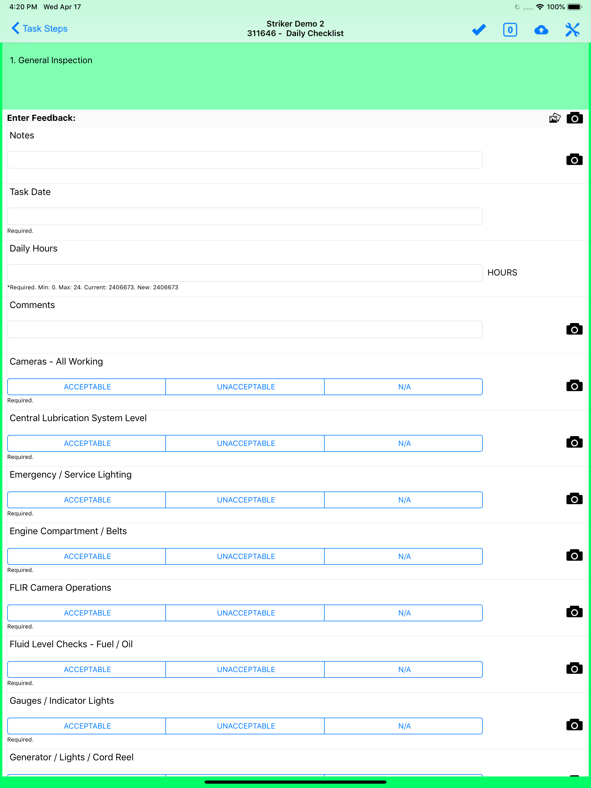 FleetChek™ Automated Checklist screenshot 8
