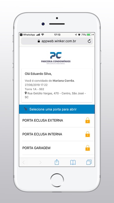 App screenshot