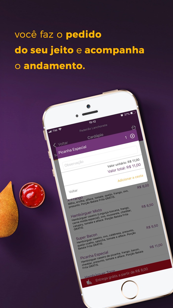 QFome App - Delivery de Comida