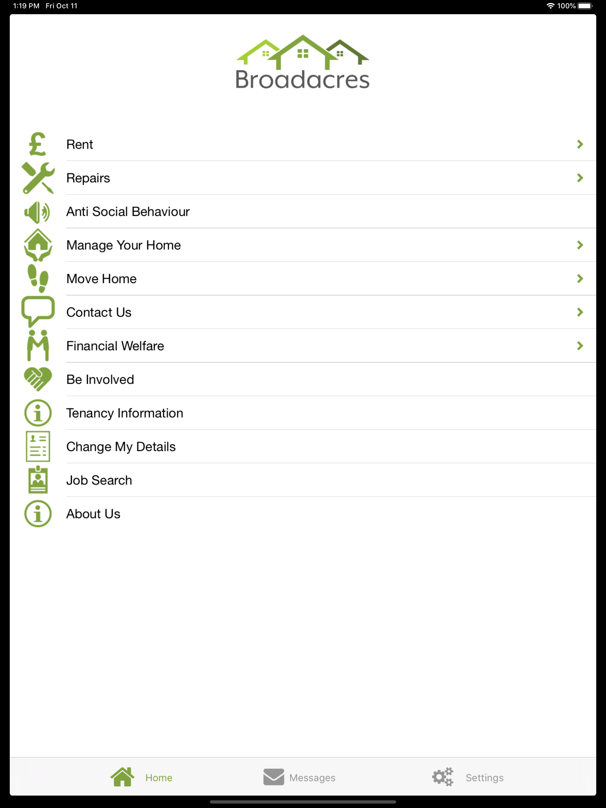 Broadacres MyAccount