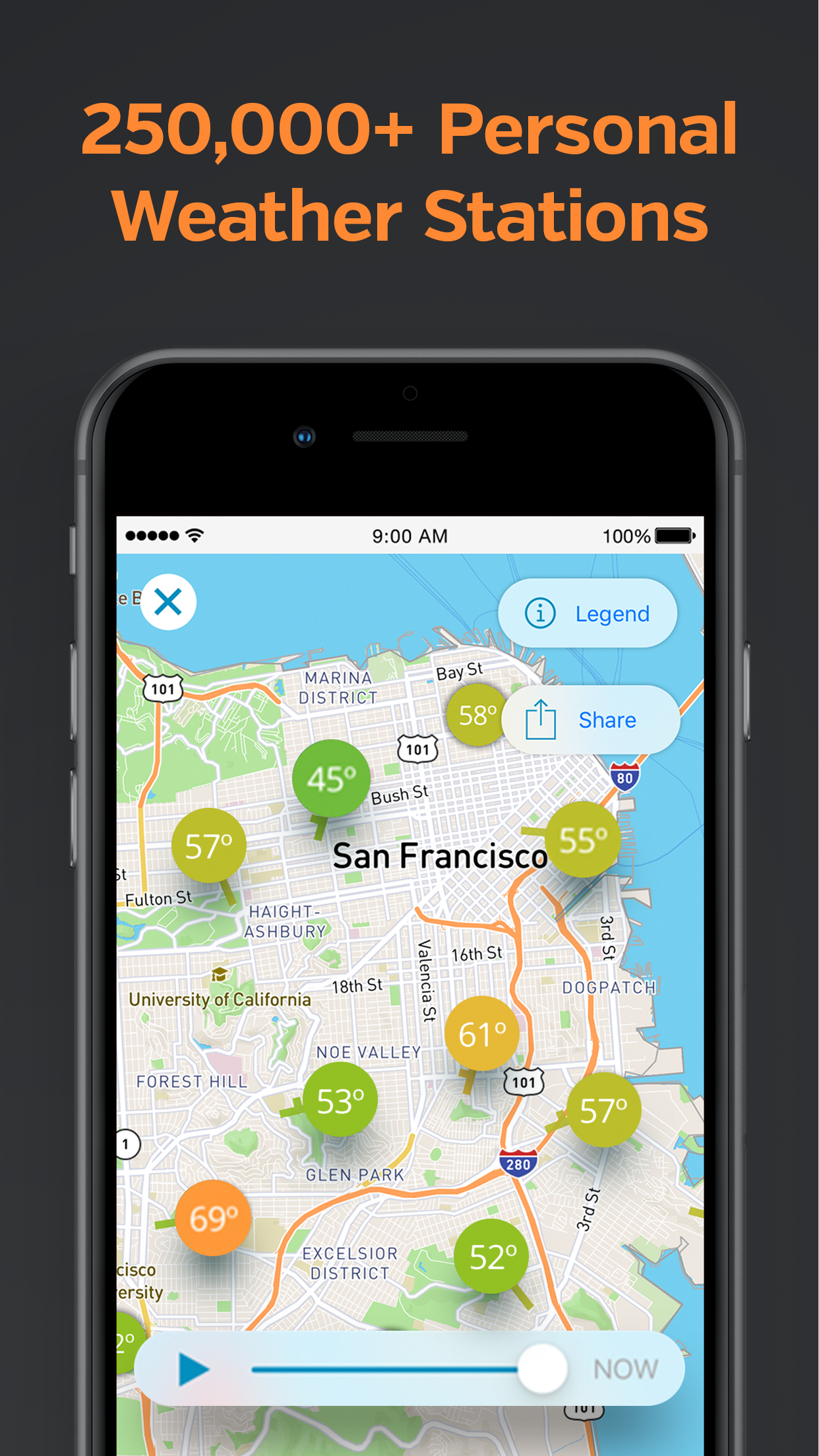 Weather Underground: Local Map screenshot 5