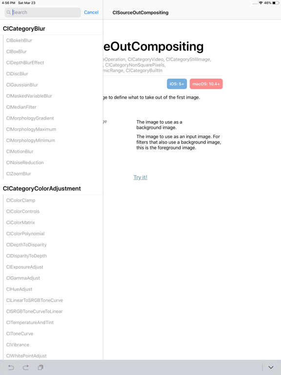 Screenshot #4 pour CIFilter.io