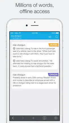 Concise English Dictionary iPhone image 2