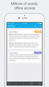 Concise English Dictionary screenshot