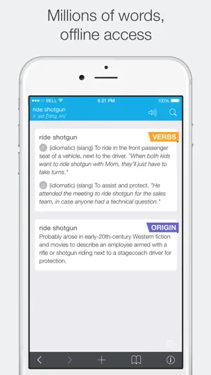 Concise English Dictionary iPhone-skjermbilde 2