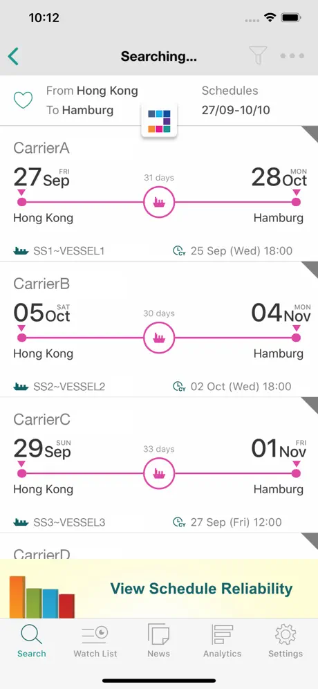 Big Schedules