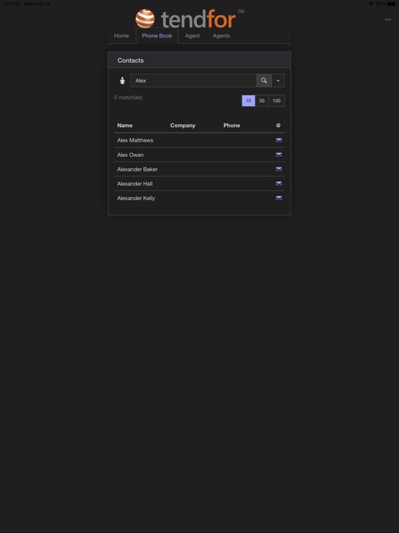 Screenshot #5 pour Tendfor