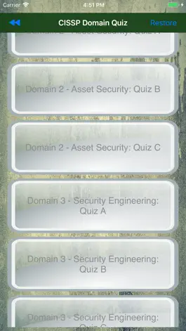 Game screenshot CISSP CAP Security+ Evaluator hack