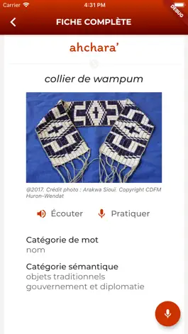 Game screenshot Langue wendat apk