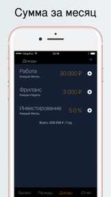 Денежный поток screenshot