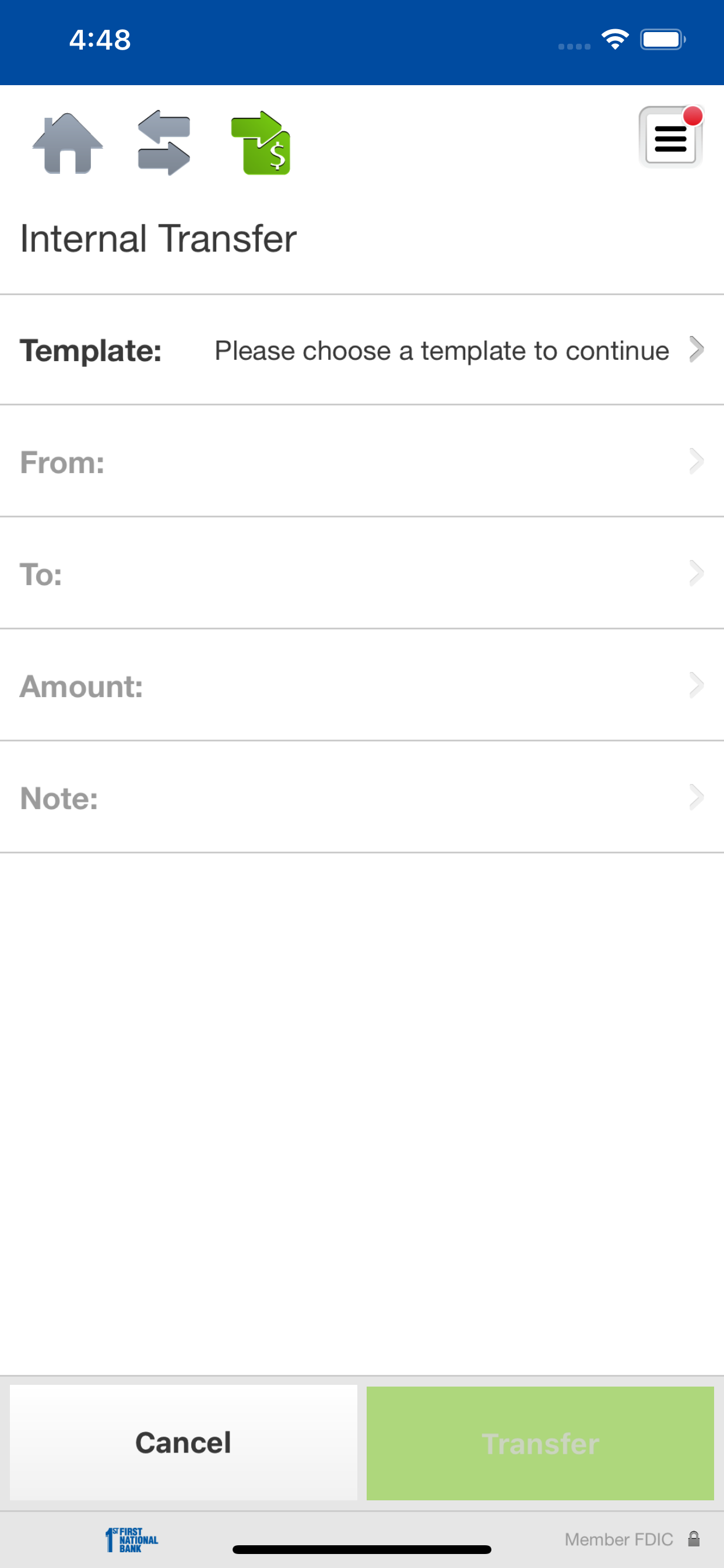 FNB Cash Management