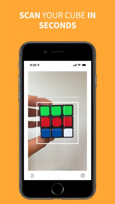 21Moves: Puzzle Cube AI Solver Screenshot