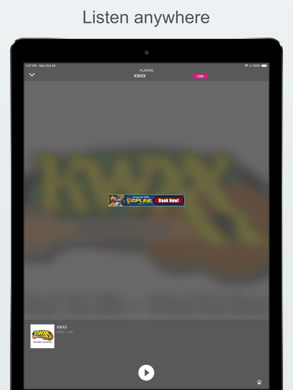 iPad screenshot