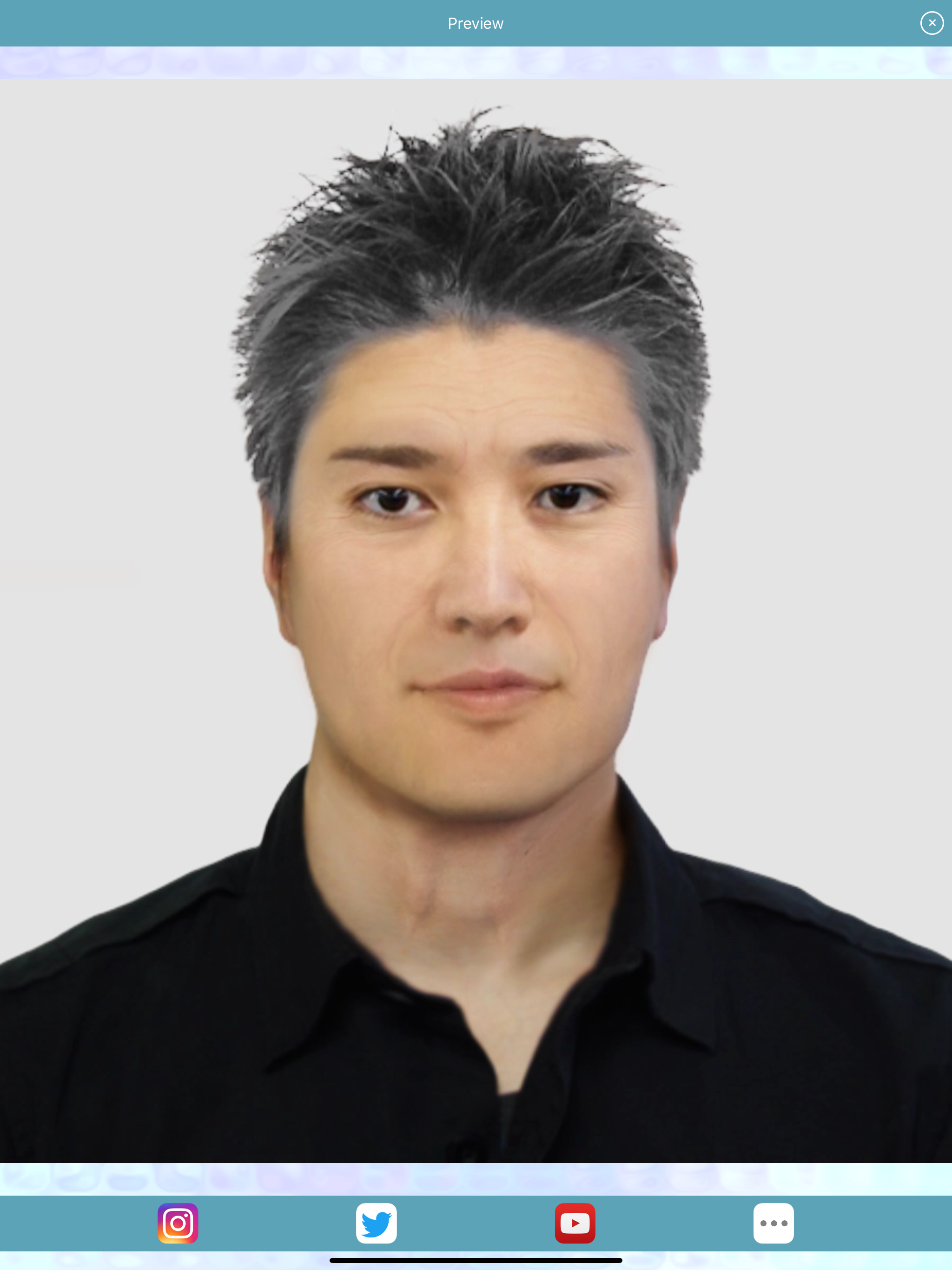HourFace: 3D Aging Photo