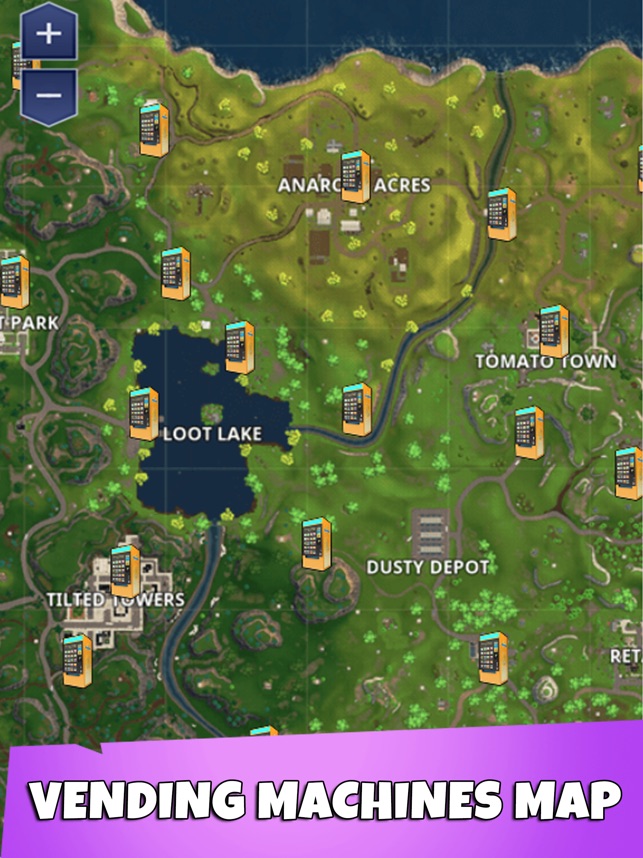 Map Guide For Fortnite On The App Store - map guide for fortnite on the app store