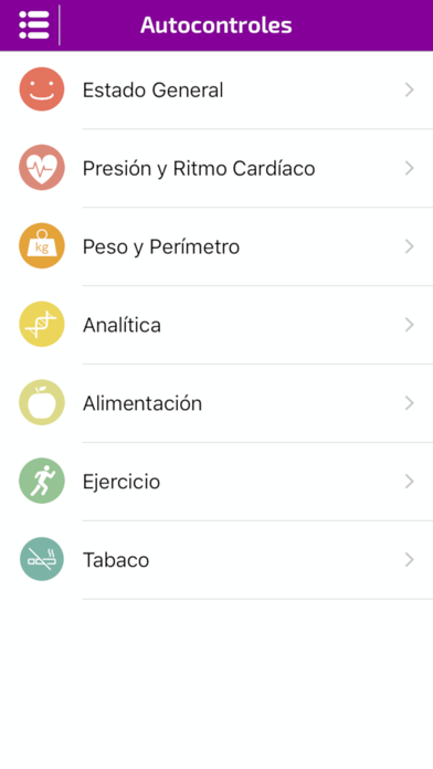 Rehabilitación Cardiaca Screenshot