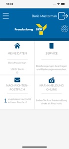 BKK Freudenberg Service - App screenshot #2 for iPhone