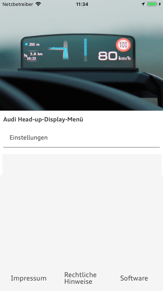 #2. Head-up Display (iOS) 由: AUDI AG
