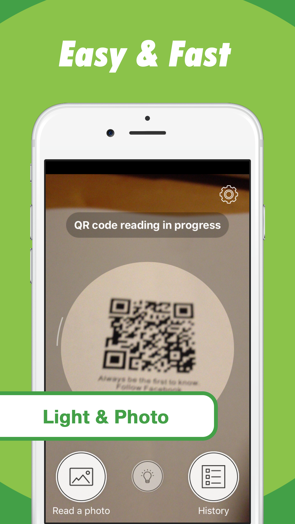 QR code reader - Easy Scanning