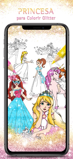 Princesas para Colorir Pintar na App Store