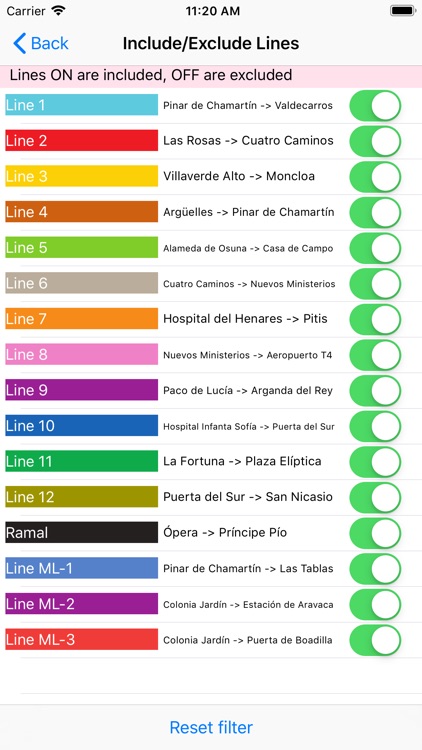 Madrid Metro Route Planner screenshot-5