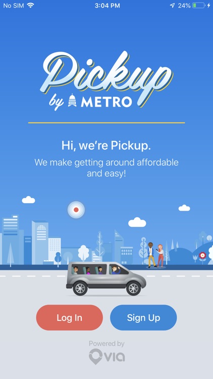 Pickup by Capital Metro