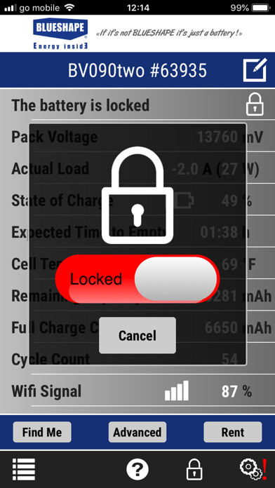 App screenshot
