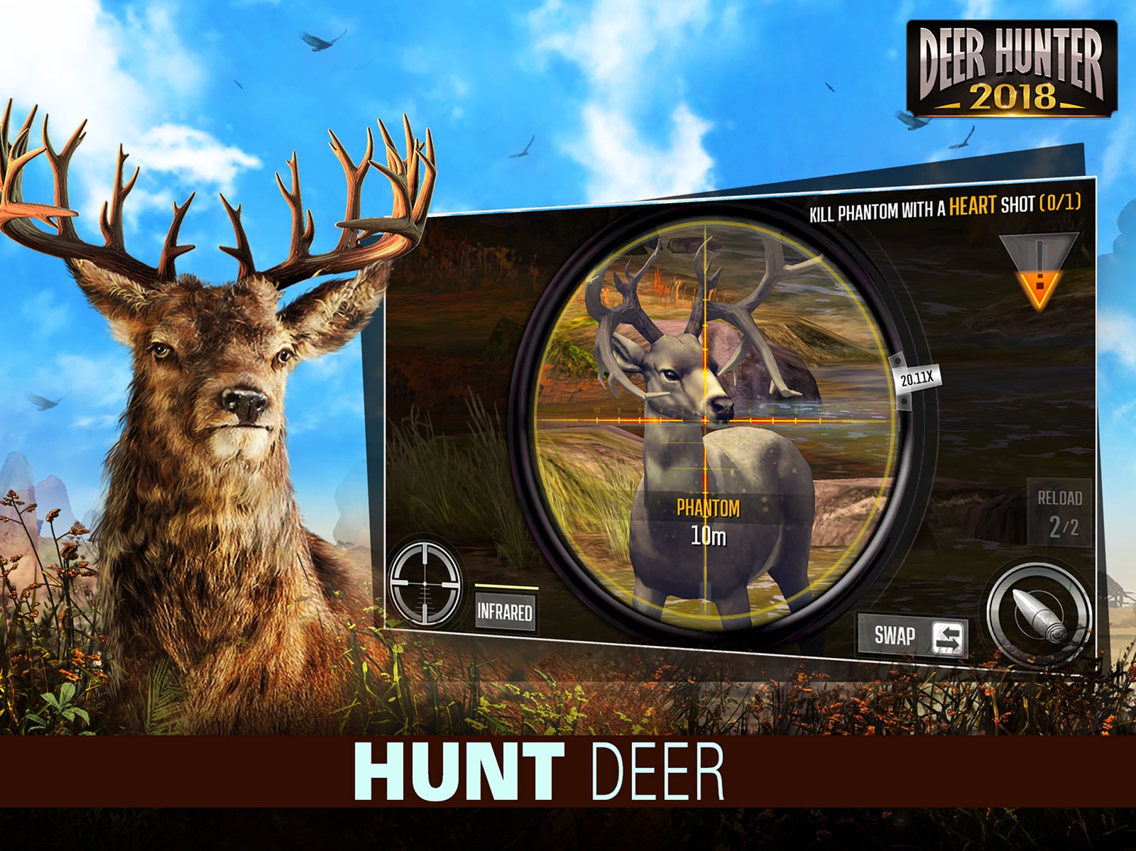 Deer Hunter 2018 ipad screenshot 1