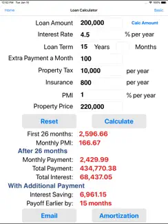 EZ Financial Calculators iPad image 4