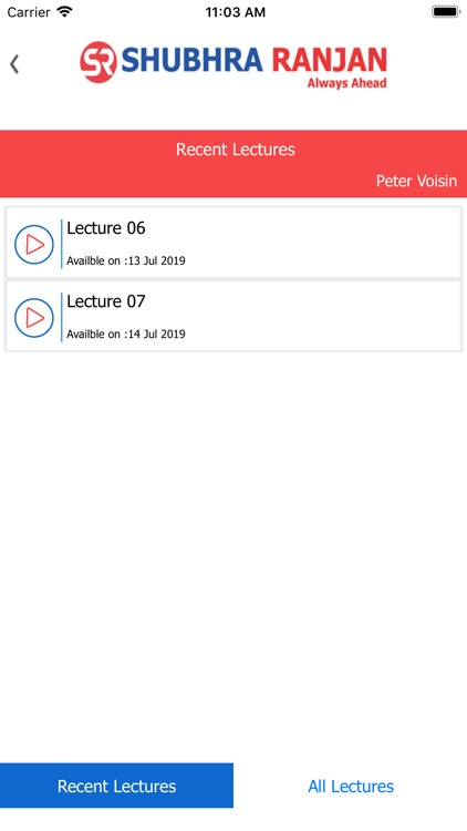 Shubhra Ranjan Lectures screenshot-3