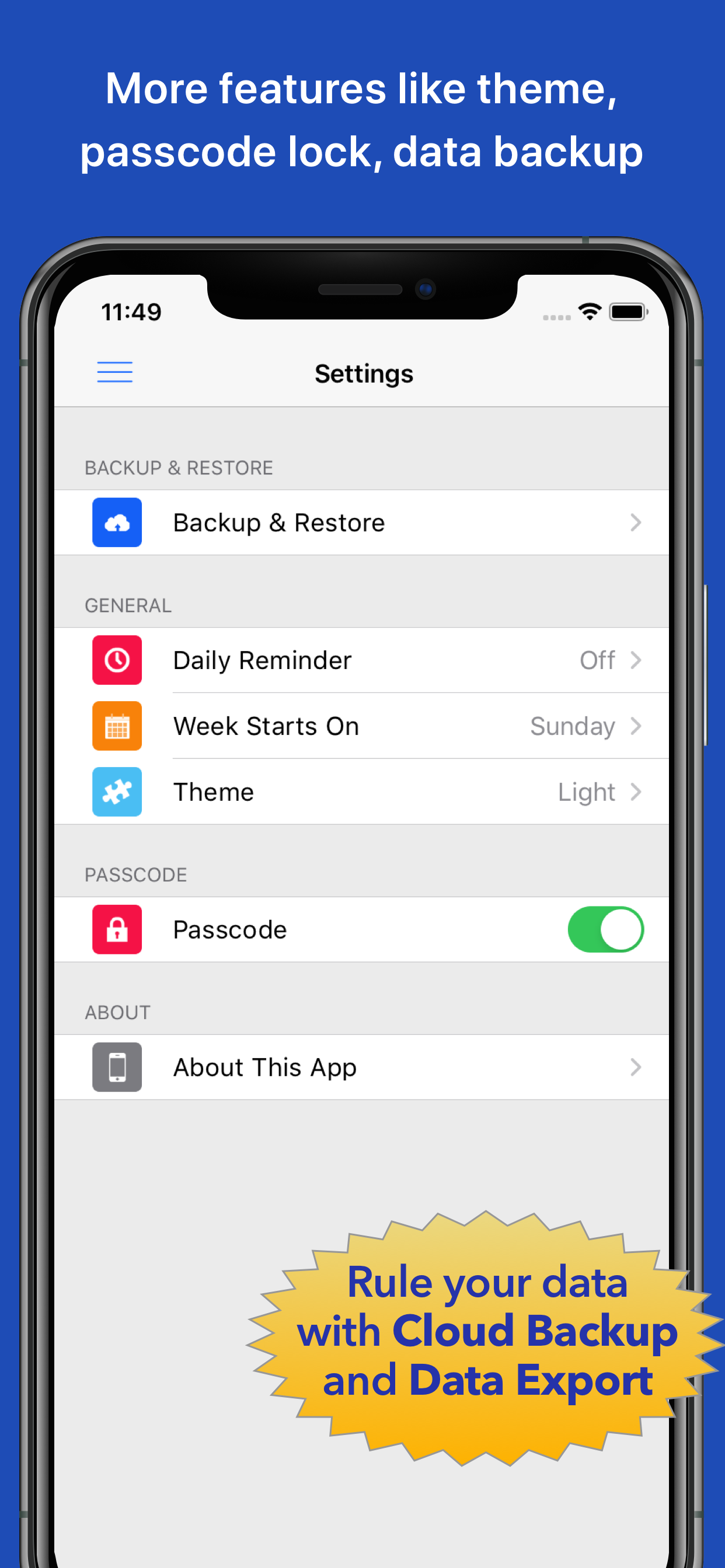 DailyTracker PRO screenshot 8