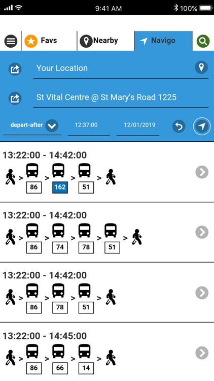 Winnipeg Transit RT - Bus Live