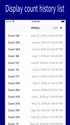 Shake tally counter screenshot 2