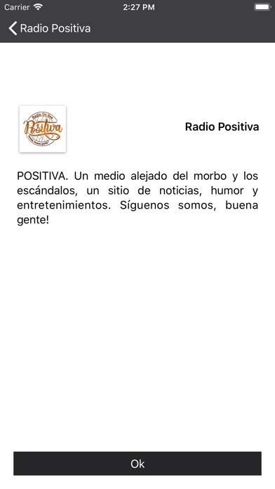 Screenshot #2 pour Radio Positiva