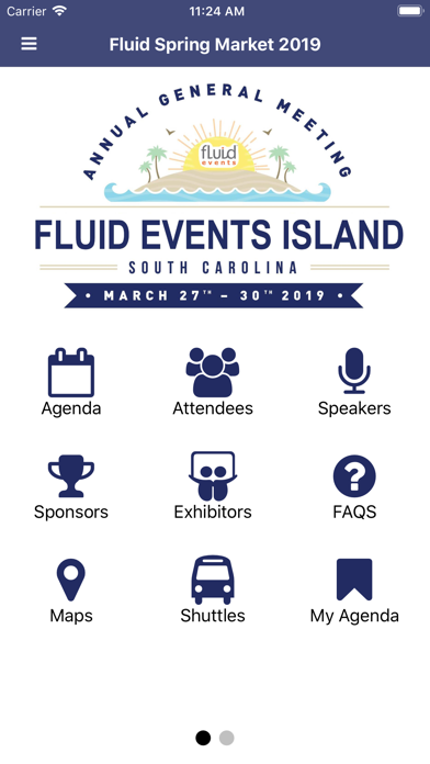 Fluid Events Screenshot
