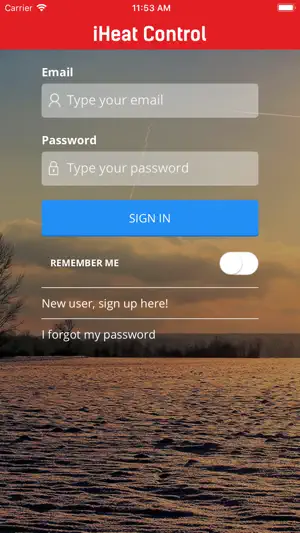 iHeatControl screenshot 1
