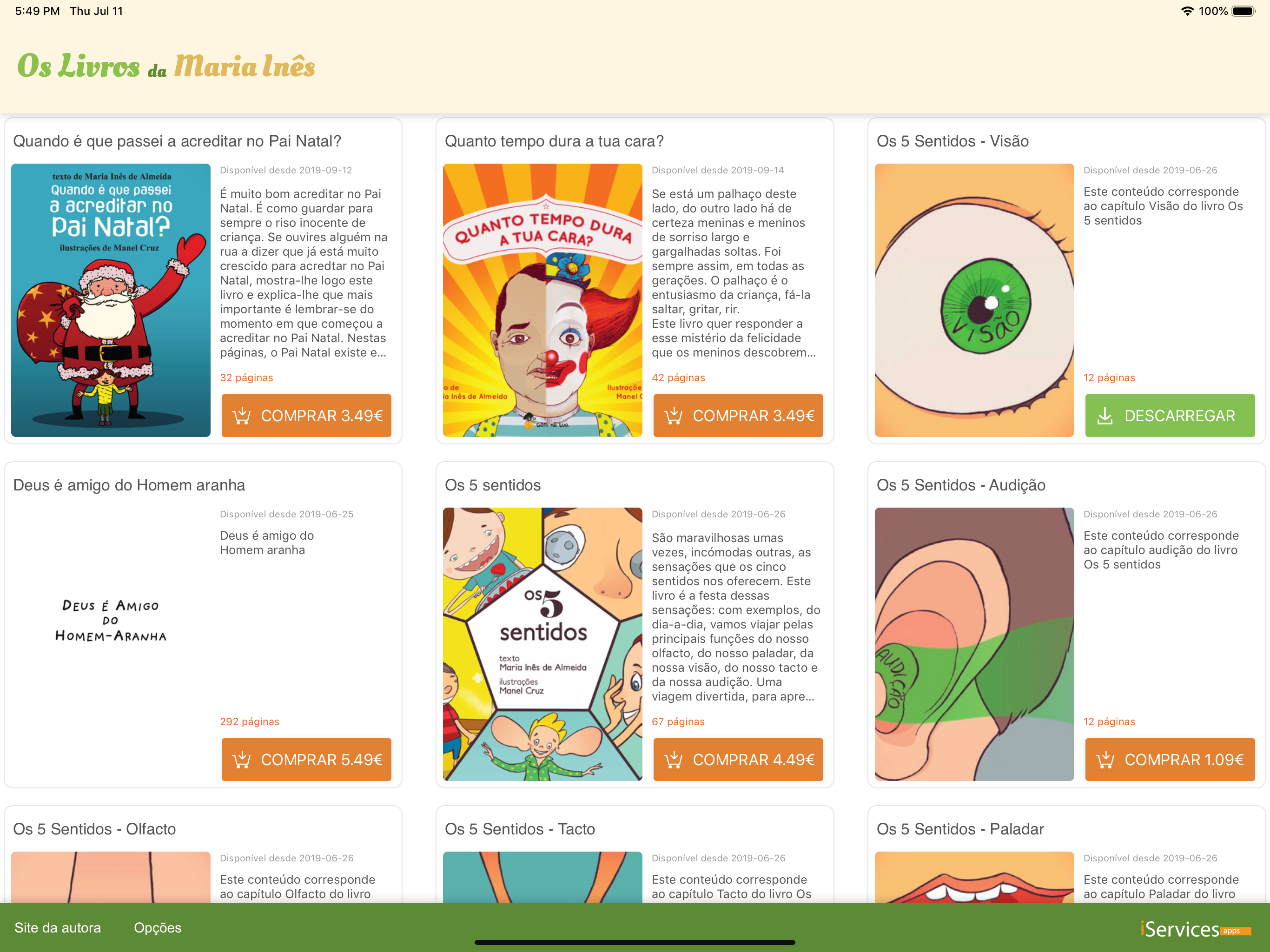 Os Livros da Maria Inês