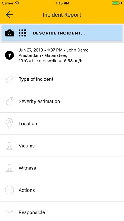 Incident reporting & followup screenshot-4