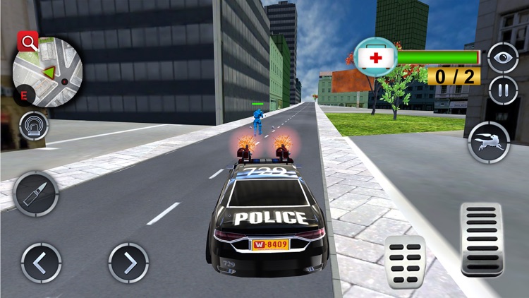 Police Robot Dog Chase