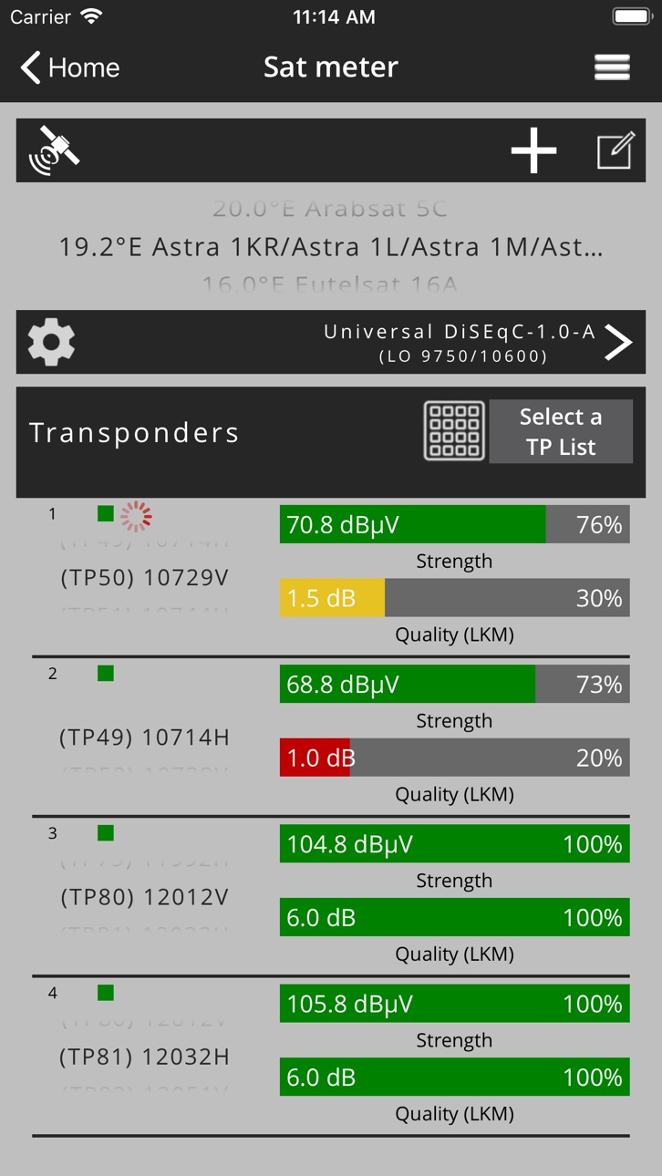 iPhone screenshot
