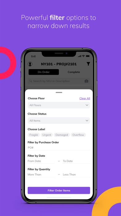 PackageX Inventory iPhone screenshot 5 - Productivity app