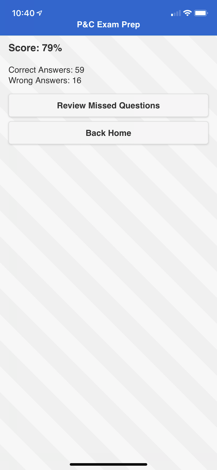 Property and Casualty Agent Exam