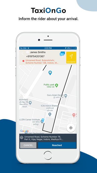 Screenshot #3 pour TaxiOnGo Driver
