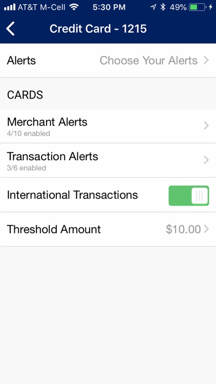 First Volunteer Credit Card screenshot-4