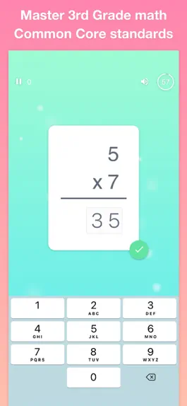 Game screenshot Math Ace 3rd Grade hack