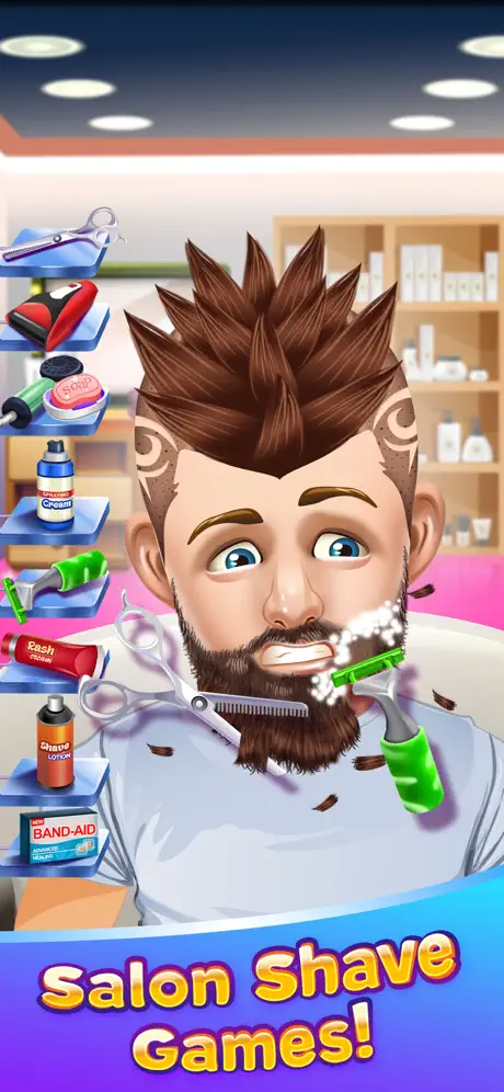 Shave Salon Cooking Games