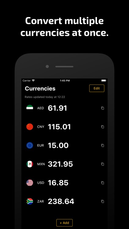 Concurrency Currency Converter screenshot-0