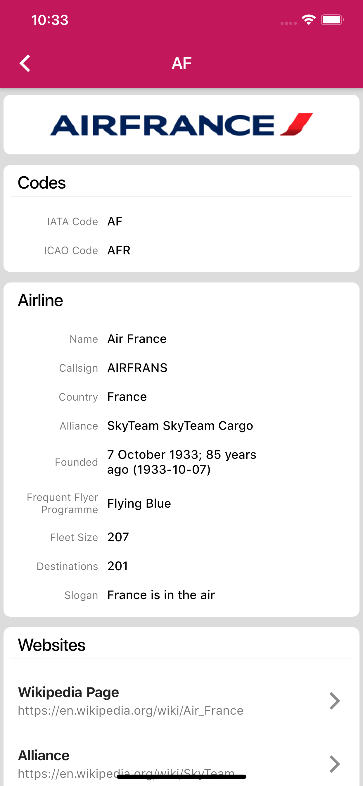 WorldAirlines