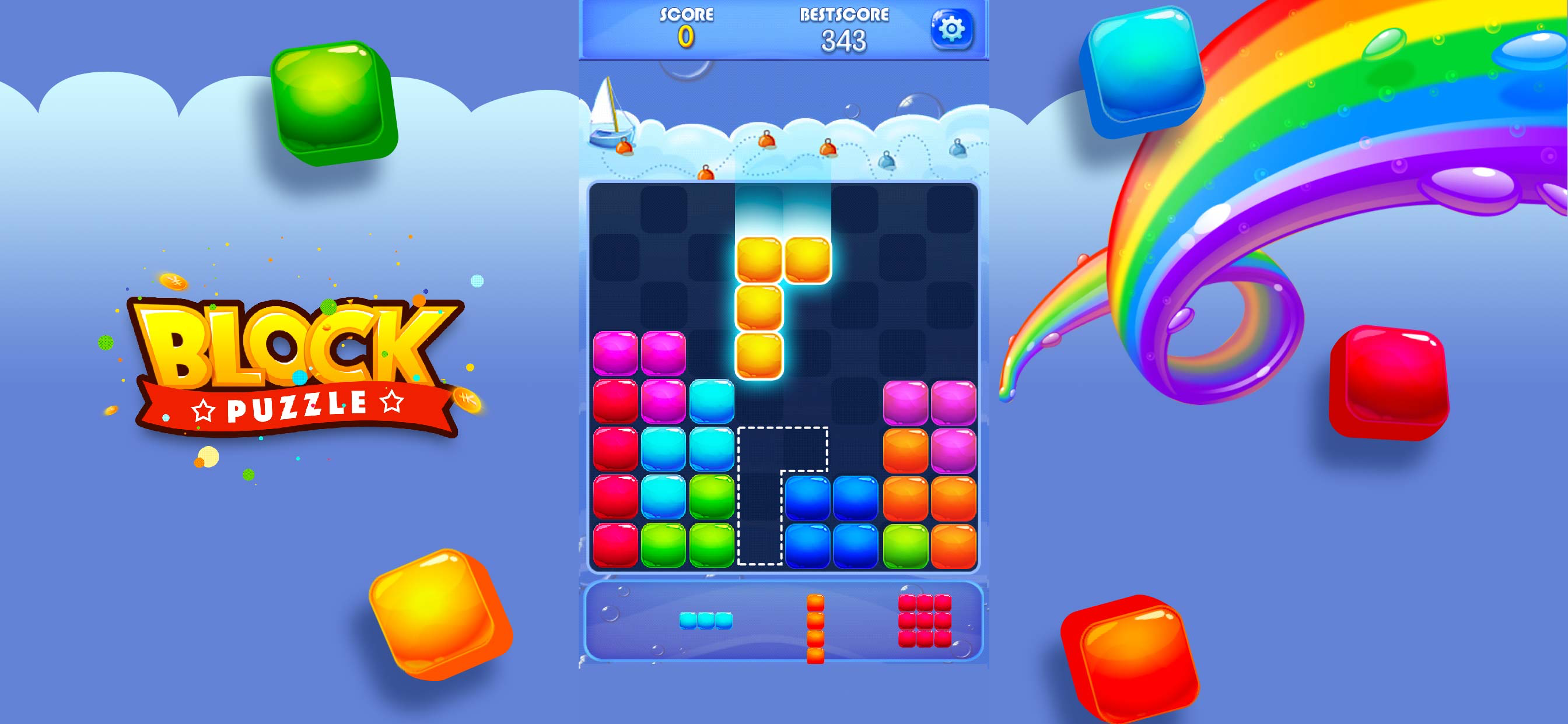 Candy Block Puzzle Blitz