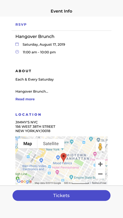 Screenshot #2 pour Events on Whim
